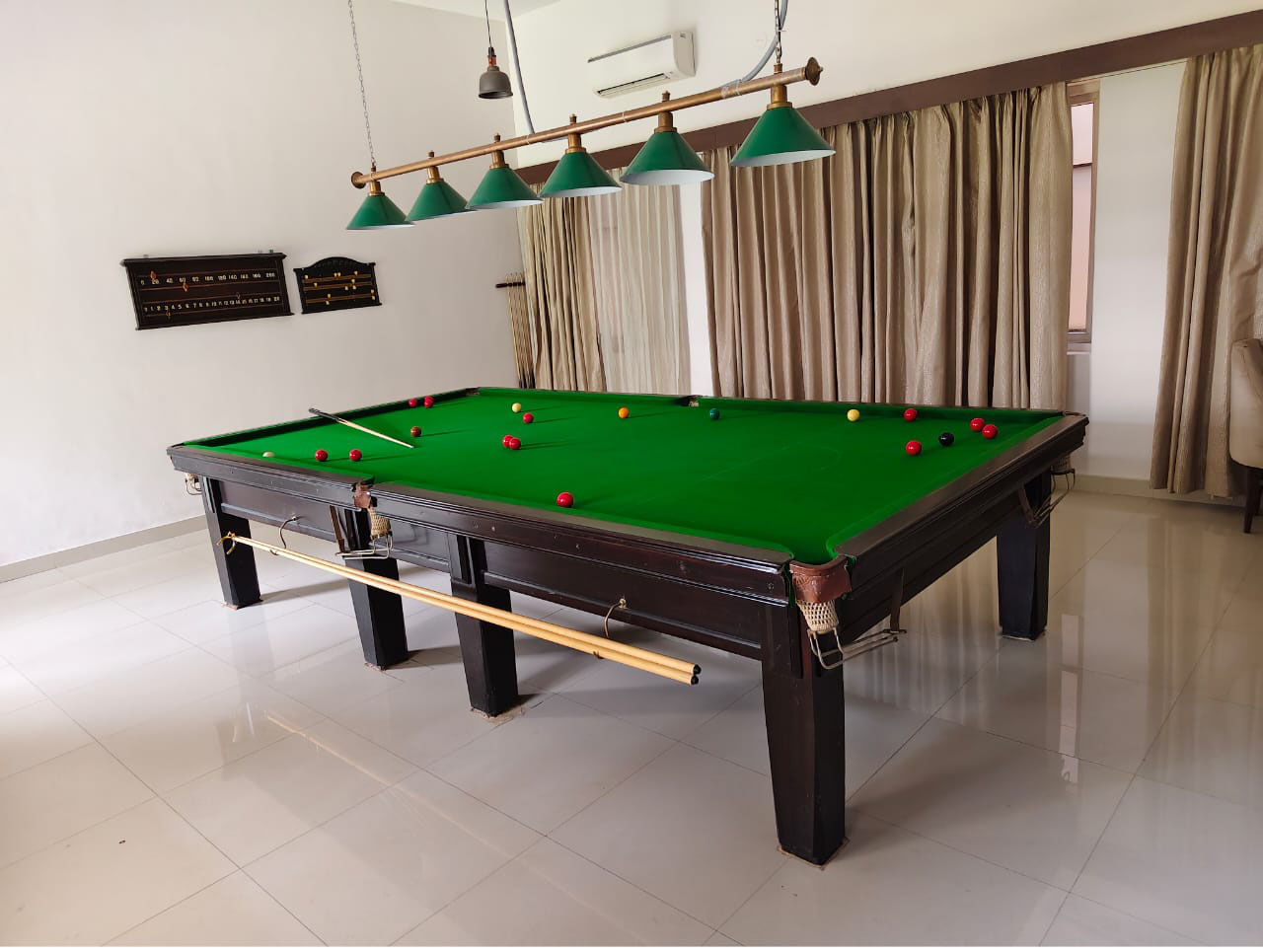 Snooker and billiards